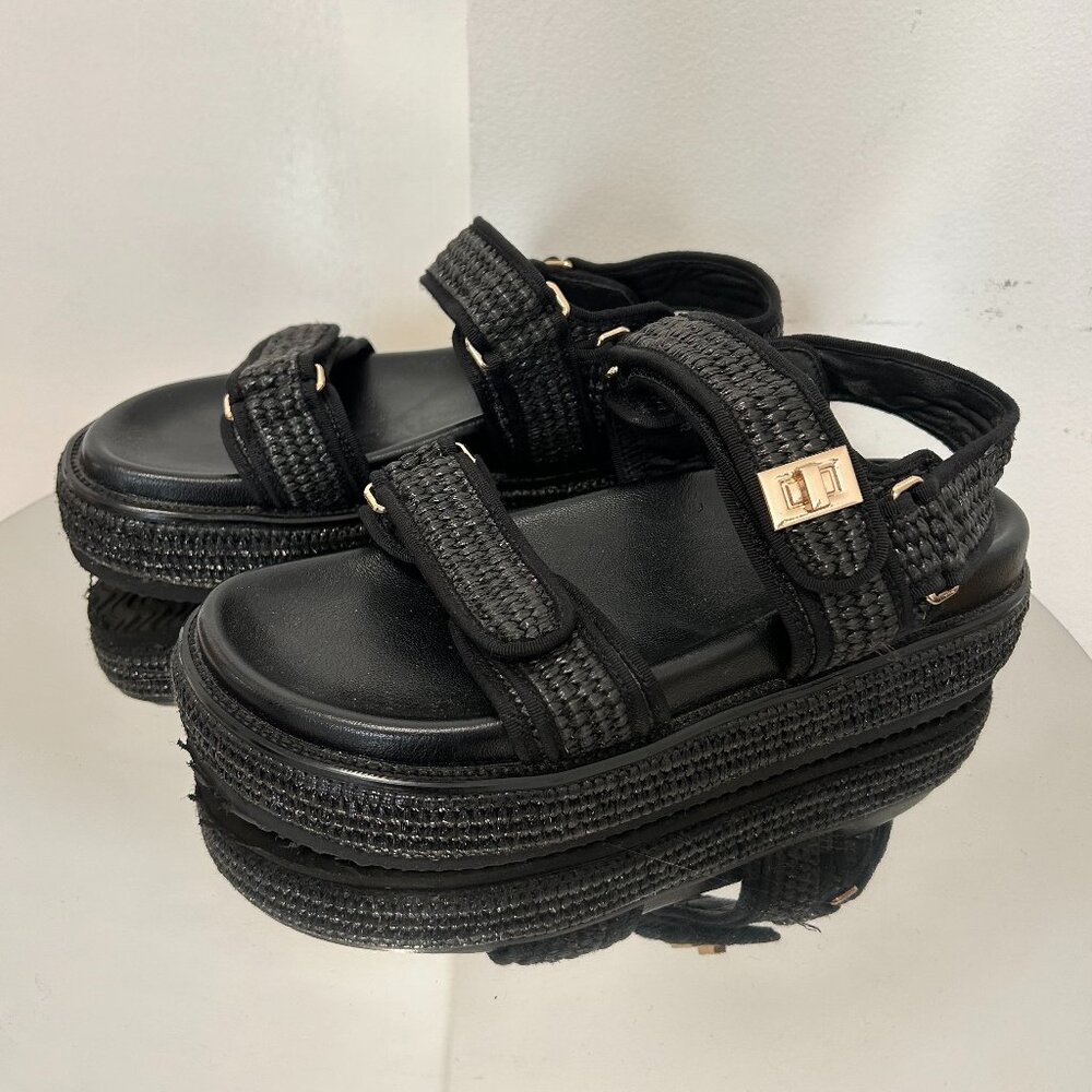 Woven Platform Sandal